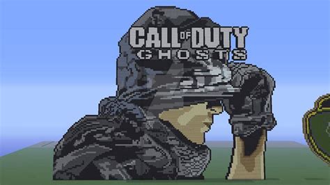 Call Of Duty Ghosts Minecraft Pixel Art By Felixguaman On Deviantart
