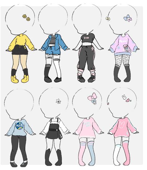 Outfit Adopts Set Price Closed By Bugtm On Deviantart