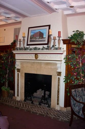 Lawrence Ks ~ Eldridge Hotel Historic Fire Place In The Flickr