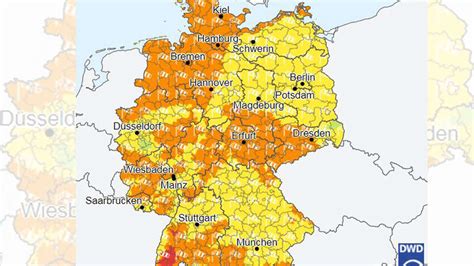 Die karte zeigt die aktuelle analyse des wetterzustandes. Deutschland-Wetter: Nach Warnung schlägt auch Kachelmann ...