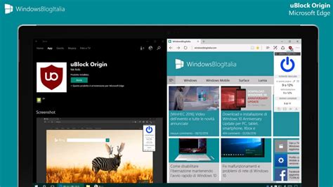 Disponibile Lestensione Ublock Origin Per Microsoft Edge