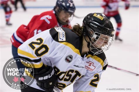 Canadian Womens Hockey League Boston Blades Vs Montreal Stars