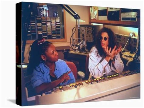 Controversial Radio Disc Jockey And Talk Show Host Howard Stern And
