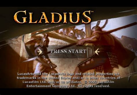 Gladius 2003 By Lucasarts Gamecube Game