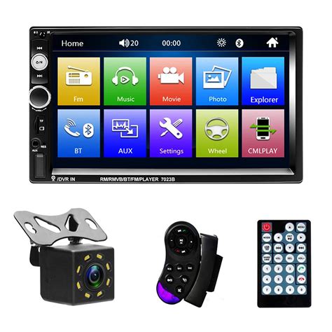 Buy Double Din Car Radio Bluetooth Nhopeew Inch Car Stereo Mp Player Touch Screen Digital