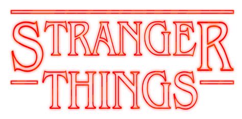 Stranger Things Logo Png Free Download Png All Png All