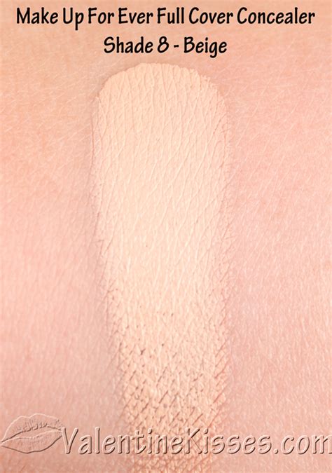 Make up for ever full cover concealer vs lancôme effacernes waterproof undereye concealer. Valentine Kisses: Make Up For Ever Full Cover Concealer