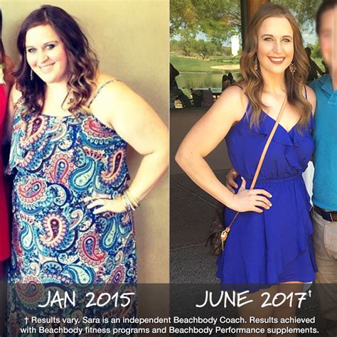 Beachbody Results Sara Lost 115 Pounds Using Various Programs On Bod And Won 27 500 Bodi