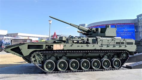russia unveils a new cannon for the armata t 15 aifv military before it s news