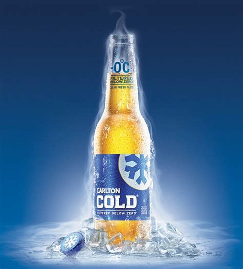 Carlton Cold On Behance Beer Design Beer Photography Graphic Design