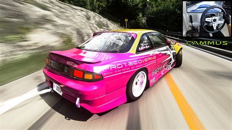 Nissan S Uphill Touge Drifting L Assetto Corsa Cammus Steering
