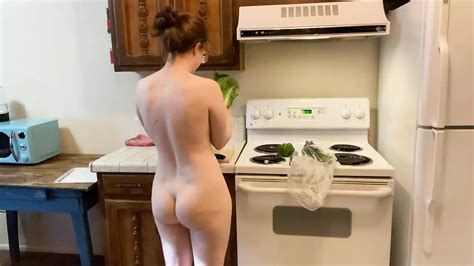 Sexy Body Sexy Salad Naked In The Kitchen Episode XHamster
