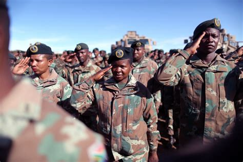 Us South African Troops Kick Off Shared Accord 2017 With Ceremonial