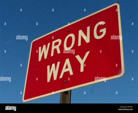 Highway Danger Sign Hi Res Stock Photography And Images Alamy