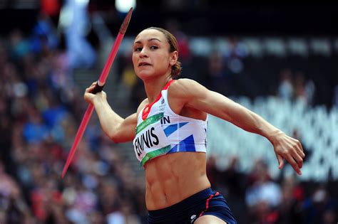 Jessica Ennis In The Javelin Jessica Ennis Heptathlon Olympic Games