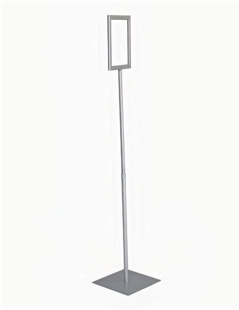 Telescopic Pedestal Sign Frame Poster Stand Post Up Stand