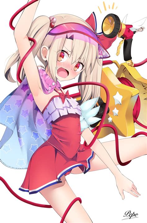 Illyasviel Von Einzbern Magical Ruby Illyasviel Von Einzbern And Illyasviel Von Einzbern