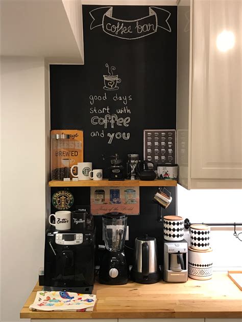 Hip hop bedroom furniture range. Coffee bar, Ikea Bodbyn Merve Özen | Coffee bar, Bodbyn ...