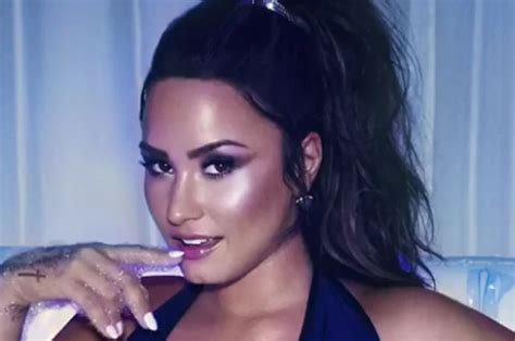 demi lovato sorry not sorry music video drives fans wild daily star