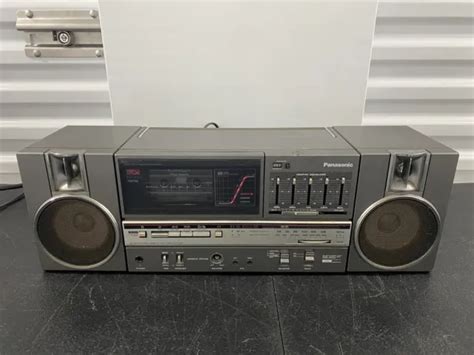 Panasonic Rx C45 Vintage Boombox Amfm Radio Cassette Tape Player
