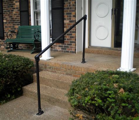 Simple Handrail For Steps Promotes Elderly Mobility