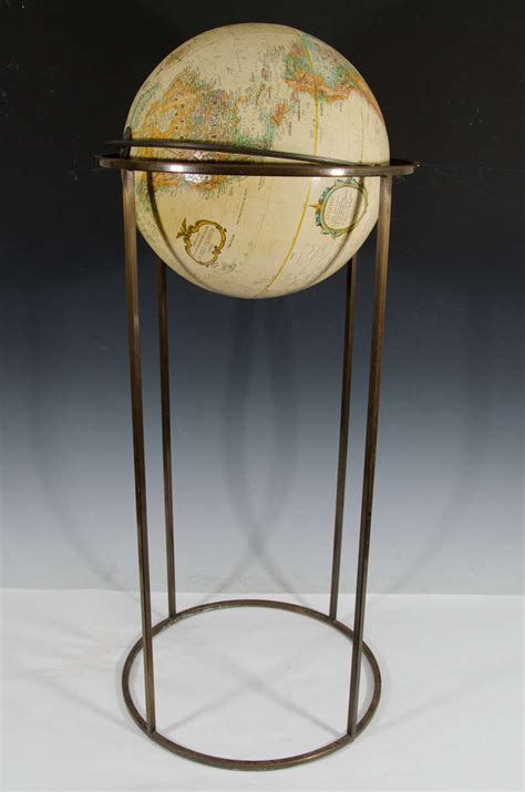 Midcentury Replogle Diameter Globe On Stand World Classic Series At