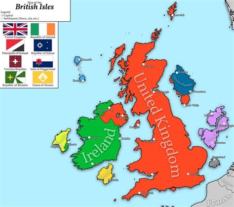 the british isles if it had more islands in 2022 imaginary maps fantasy map generator europe map