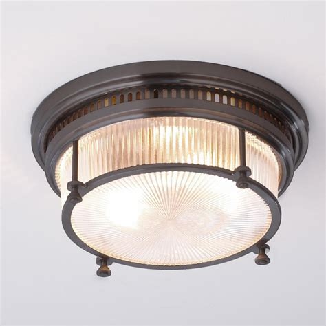 Is it normal that screws d are not flush with b? Fresnel Glass Industrial Flushmount Ceiling Light - Flush ...