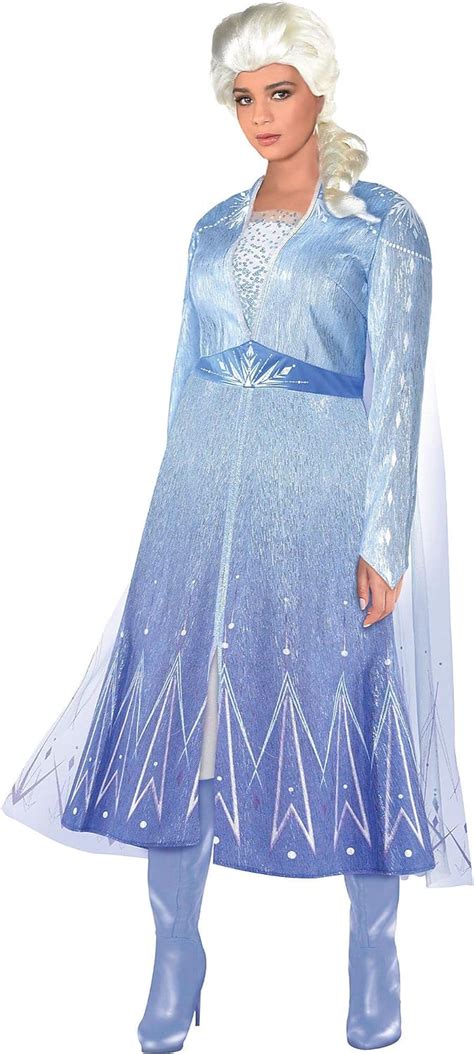 Party City Frozen 2 Elsa Travel Halloween Costume For Women