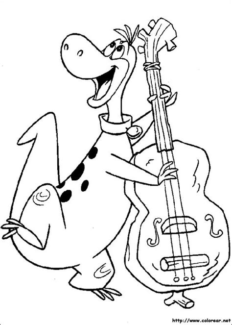 Dibujos para colorear de Los Picapiedra