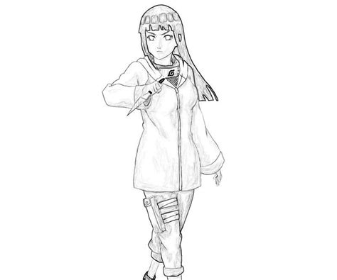 Desenhos De Hinata Hyuga De Naruto Para Colorir E Imprimir Pdmrea
