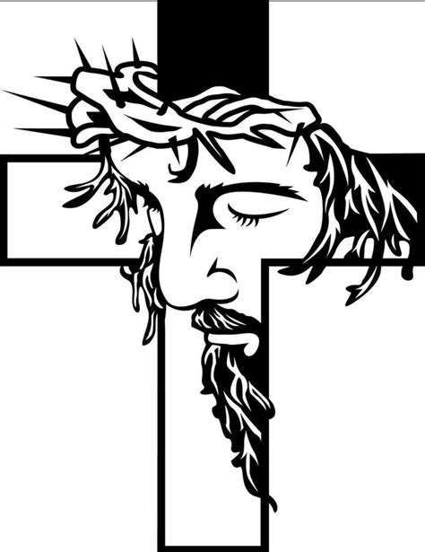 Pin By Melissa Hills On Cricut Jesus Drawings Cross Drawing Jesus