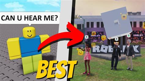 Best Roblox Voice Chat Games Youtube