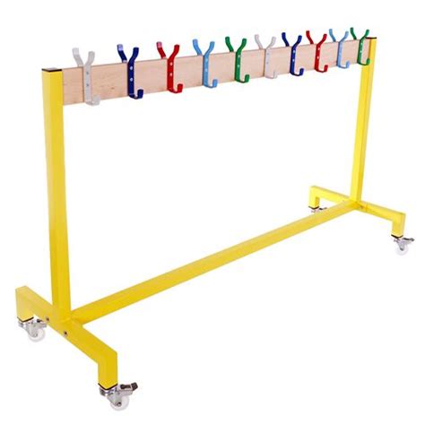 portable coat racks with hooks | mobile coat rack on ...