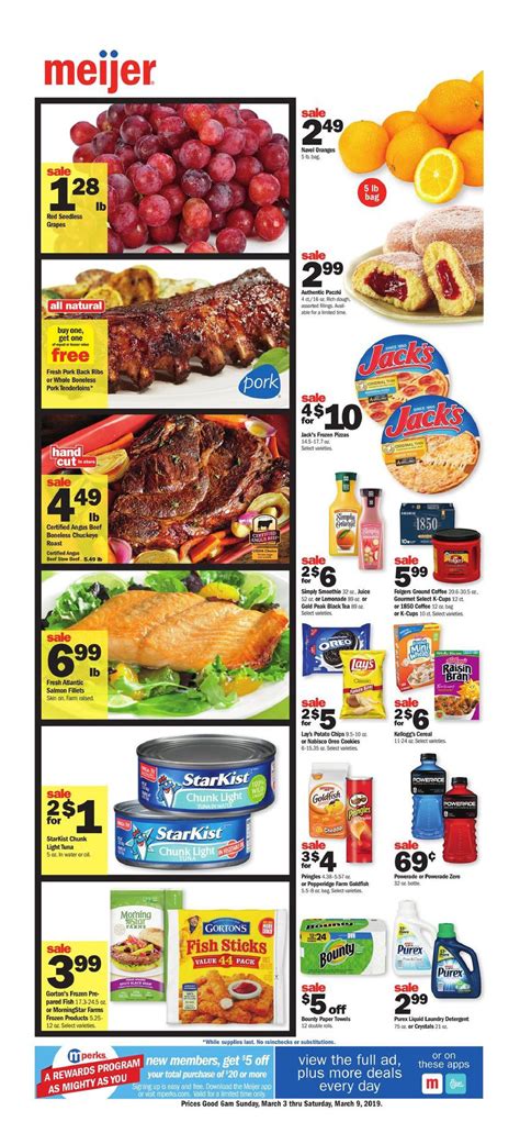 Meijer Weekly Ad Mar 3 - 9, 2019 - WeeklyAds2