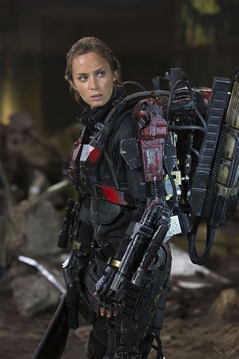 Edge Of Tomorrow Movie Still 2014 Emily Blunt As Rita Rose Vrataski