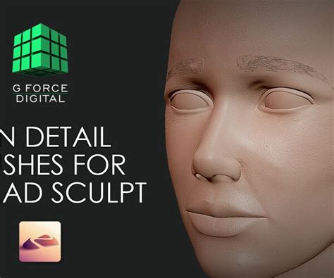 G Force Skin Detail Brushes For Nomad Sculpt Nomad Sculpting Brush