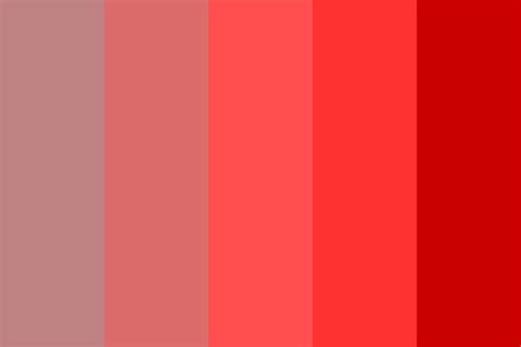 Red Candy Color Palette