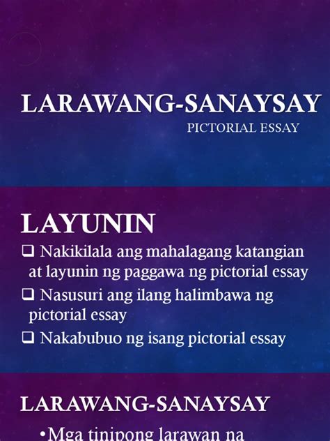Larawang Sanaysay