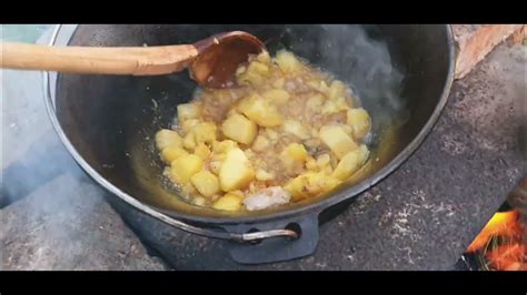 Friptura In Jar Cu Cartofi Prajiti In Untura YouTube