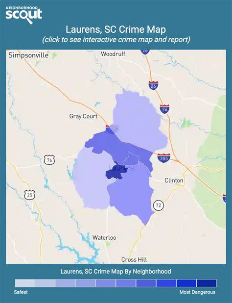 Laurens, SC Crime Rates and Statistics - NeighborhoodScout