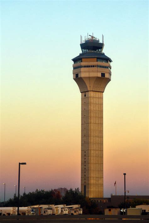 Dulles Airport Traffic Control Tower Photograph By Mitch Cat Pixels