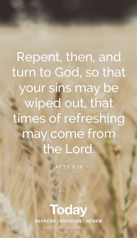 Bible Quotes On Repentance Inspiration