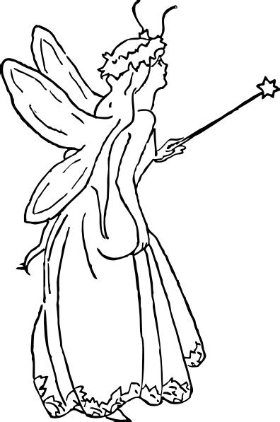 Fairy Queen Clip Art Free Vector In Open Office Drawing Svg Svg