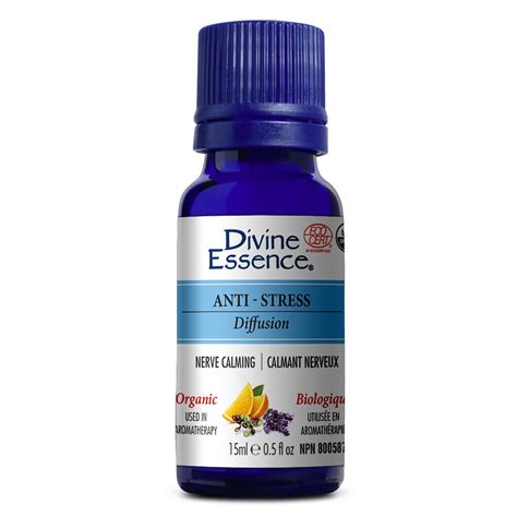 Divine Essence Anti Stress Blend Essential Oil Organic 15ml Buy Online