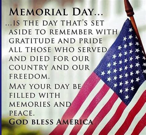 Happy Memorial Day From Little Lexington Academy Thank