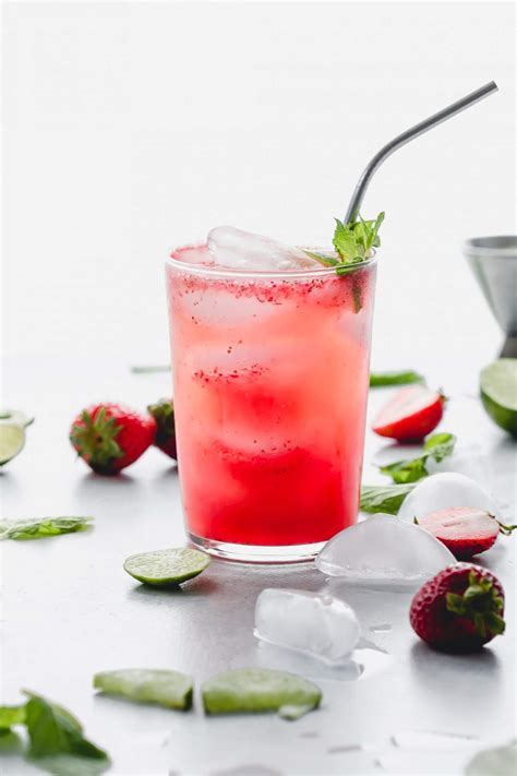 Easy Strawberry Mojito Recipe Platings Pairings