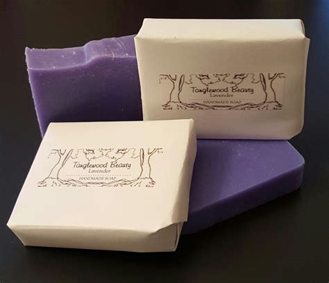 Lavender Handmade Soap With Shea And Cocoa Butter Etsy