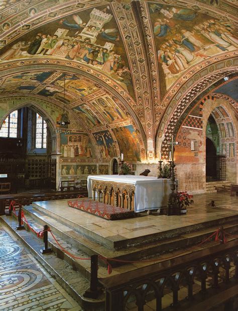 Assisi Basilica Di San Francesco Linkes Querschiff Der U Flickr