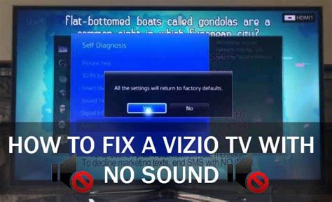 How Do I Get The Sound Back On My Tv - How to Fix a Vizio TV with No Sound | BoomSpeaker